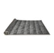 Thickness of Patterned Gray Rug, pat1597gry