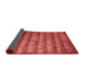 Thickness of Patterned Red Rug, pat1597rd