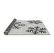 Thickness of Patterned Gray Rug, pat160gry