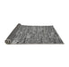 Thickness of Patterned Gray Rug, pat1600gry