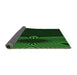 Thickness of Patterned Green Rug, pat1612grn