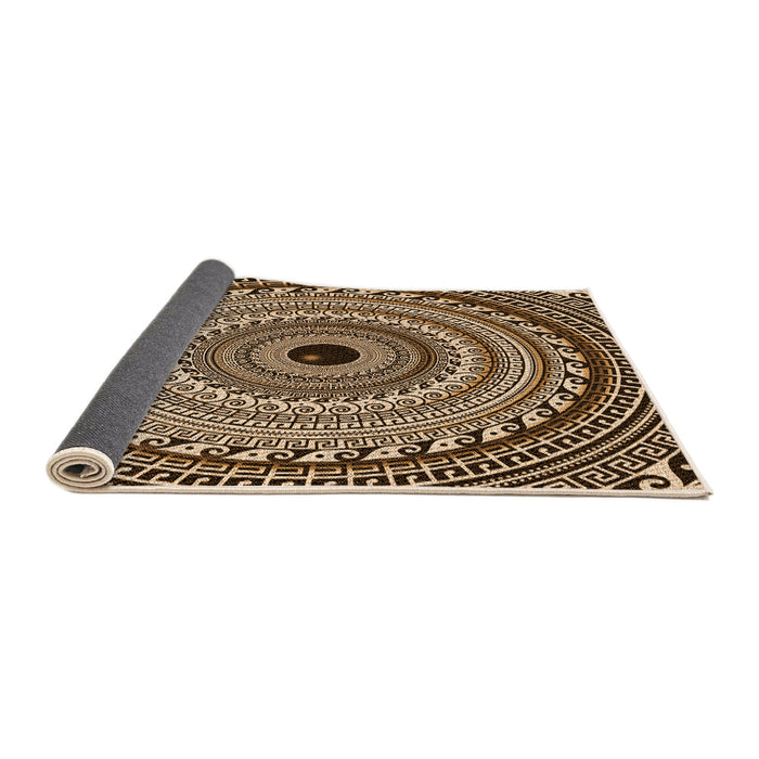 Thickness of Patterned Red Rug, pat1614org