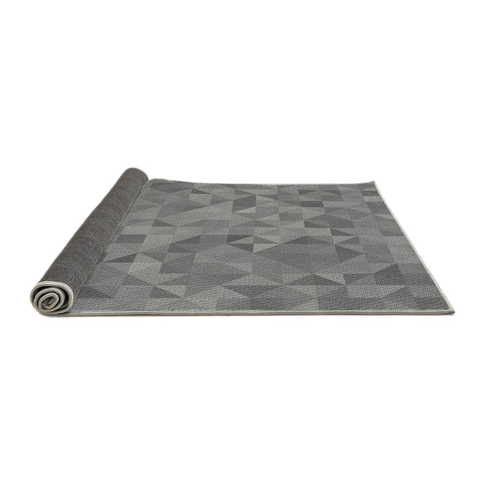 Thickness of Patterned Gray Rug, pat1637gry