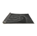 Thickness of Patterned Midnight Gray Rug, pat1639gry