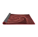 Thickness of Patterned Red Rug, pat1639rd