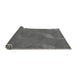 Thickness of Patterned Gunmetal Gray Rug, pat1640gry