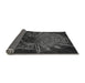 Thickness of Patterned Ash Gray Rug, pat165gry