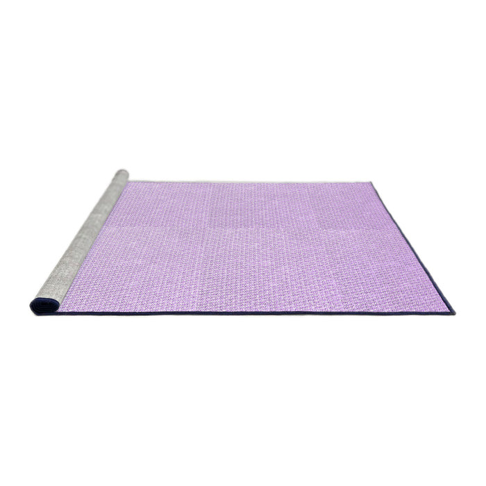 Sideview of Machine Washable Transitional Violet Purple Rug, wshpat1650pur
