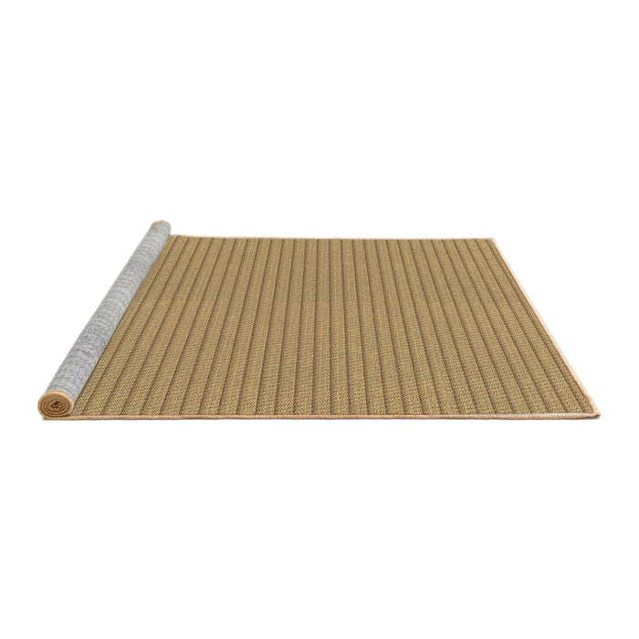 Sideview of Machine Washable Transitional Orange Rug, wshpat1651brn