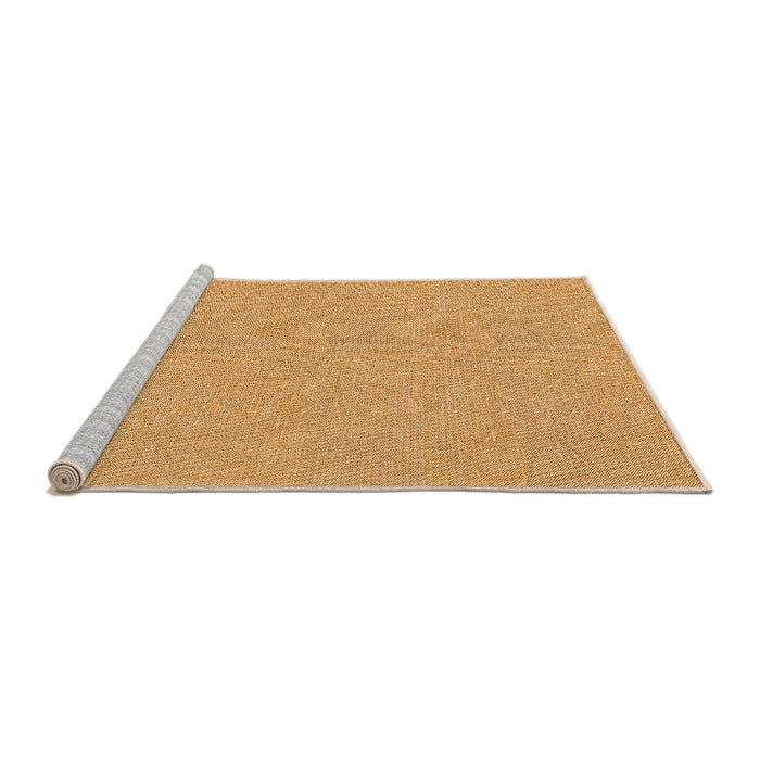 Sideview of Machine Washable Transitional Orange Rug, wshpat1652org