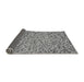 Thickness of Patterned Cloud Gray Rug, pat1653gry