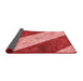 Thickness of Patterned Red Rug, pat1676rd