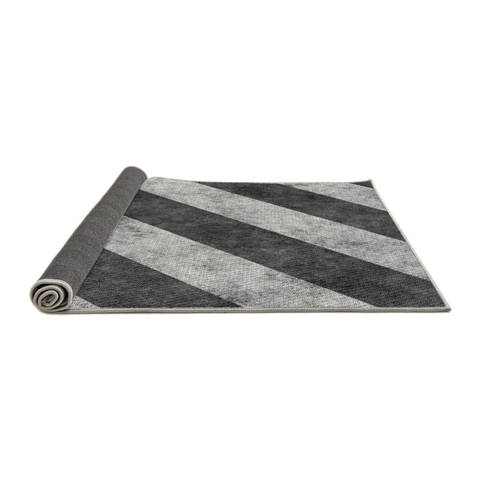 Thickness of Patterned Cloud Gray Rug, pat1677gry