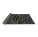 Thickness of Patterned Carbon Gray Rug, pat168gry