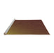 Sideview of Machine Washable Transitional Vermilion Red Rug, wshpat1683org