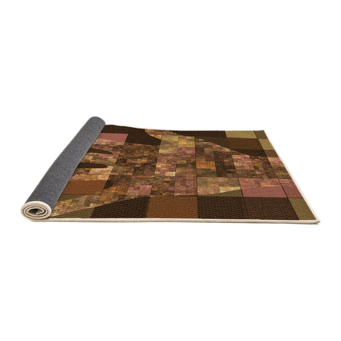 Thickness of Patterned Red Rug, pat1685org
