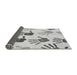 Thickness of Patterned Gray Rug, pat1686gry