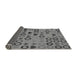 Thickness of Patterned Gray Rug, pat1693gry