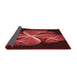 Thickness of Patterned Red Rug, pat1752rd