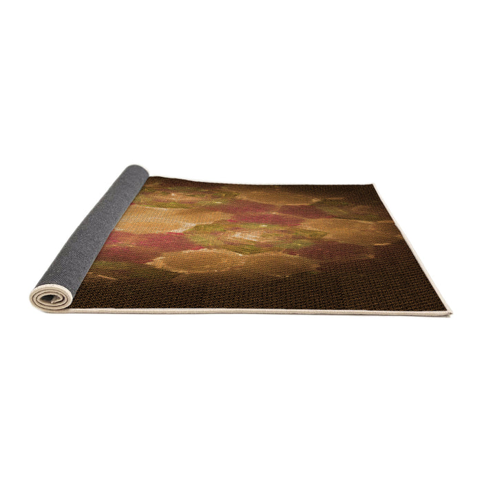 Thickness of Patterned Red Rug, pat1755org