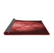 Thickness of Patterned Red Rug, pat1755rd