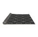 Thickness of Patterned Smokey Gray Rug, pat1760gry