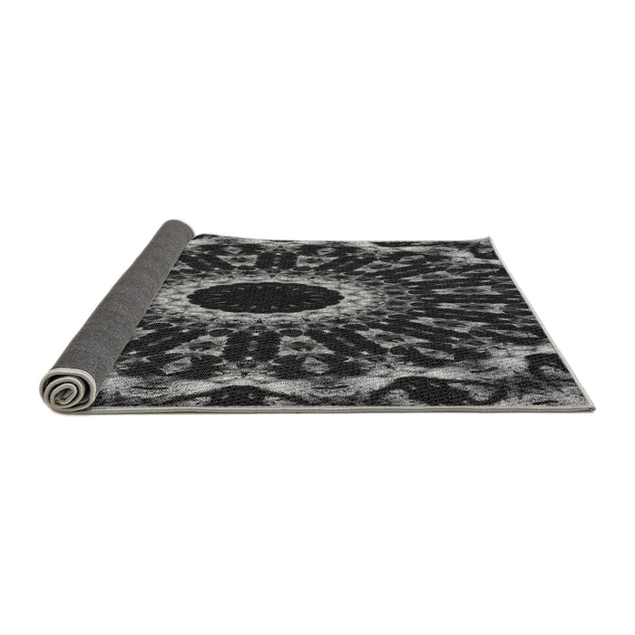 Thickness of Patterned Gray Rug, pat1763gry