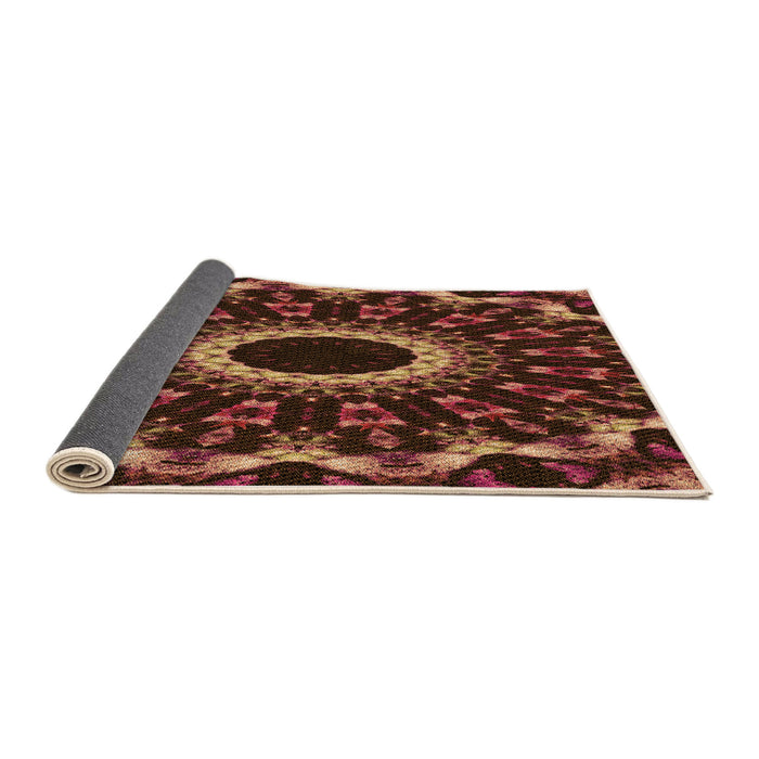Thickness of Patterned Red Rug, pat1763org