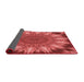 Thickness of Patterned Red Rug, pat1769rd