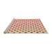 Sideview of Machine Washable Transitional Orange Rug, wshpat1787org