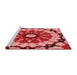 Sideview of Machine Washable Transitional Light Coral Pink Rug, wshpat179rd