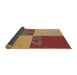 Thickness of Patterned Chestnut Red Rug, pat1799brn