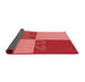 Thickness of Patterned Red Rug, pat1799rd