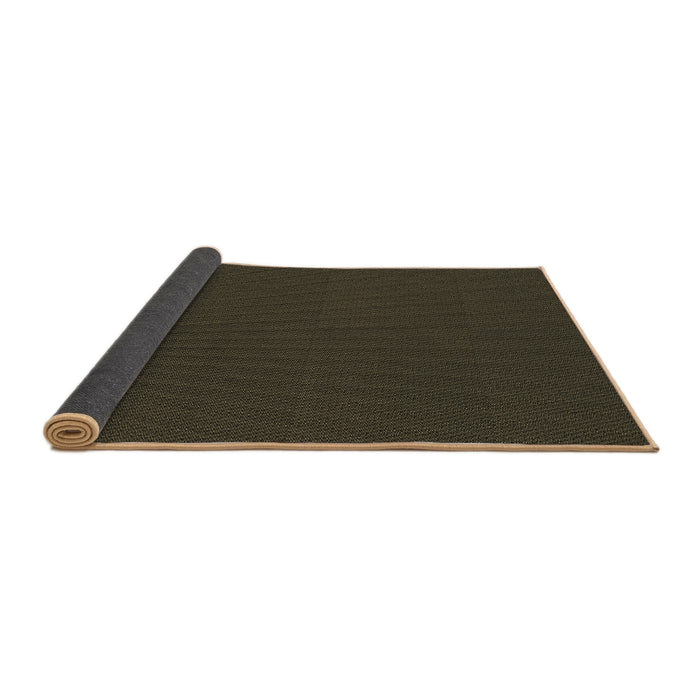 Thickness of Patterned Midnight Gray Rug, pat1817brn