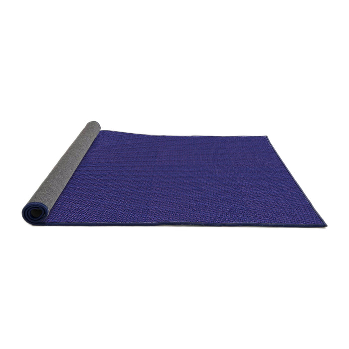 Thickness of Patterned Amethyst Purple Rug, pat1817pur