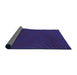 Thickness of Patterned Amethyst Purple Rug, pat1819pur