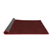 Thickness of Patterned Red Rug, pat1824rd