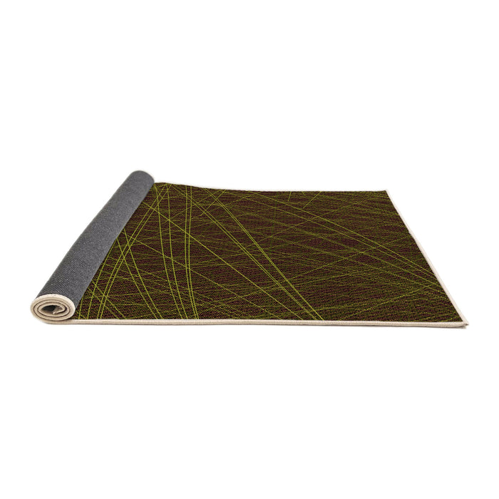 Thickness of Patterned Oak Brown Rug, pat1827org