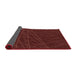 Thickness of Patterned Red Rug, pat1827rd