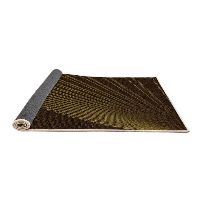 Thickness of Patterned Black Rug, pat1831org