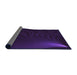 Thickness of Patterned Purple Rug, pat1832pur