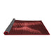 Thickness of Patterned Red Rug, pat1843rd