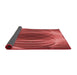 Thickness of Patterned Red Rug, pat1844rd