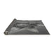 Thickness of Patterned Gunmetal Gray Rug, pat1857gry