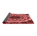 Thickness of Patterned Red Rug, pat1871rd