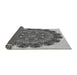 Thickness of Patterned Silver Gray Rug, pat1874gry