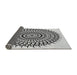 Thickness of Patterned Platinum Gray Rug, pat1886gry