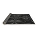 Thickness of Patterned Midnight Gray Rug, pat189gry