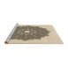 Sideview of Machine Washable Transitional Wheat Beige Rug, wshpat1902brn