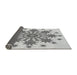 Thickness of Patterned Gray Rug, pat1908gry